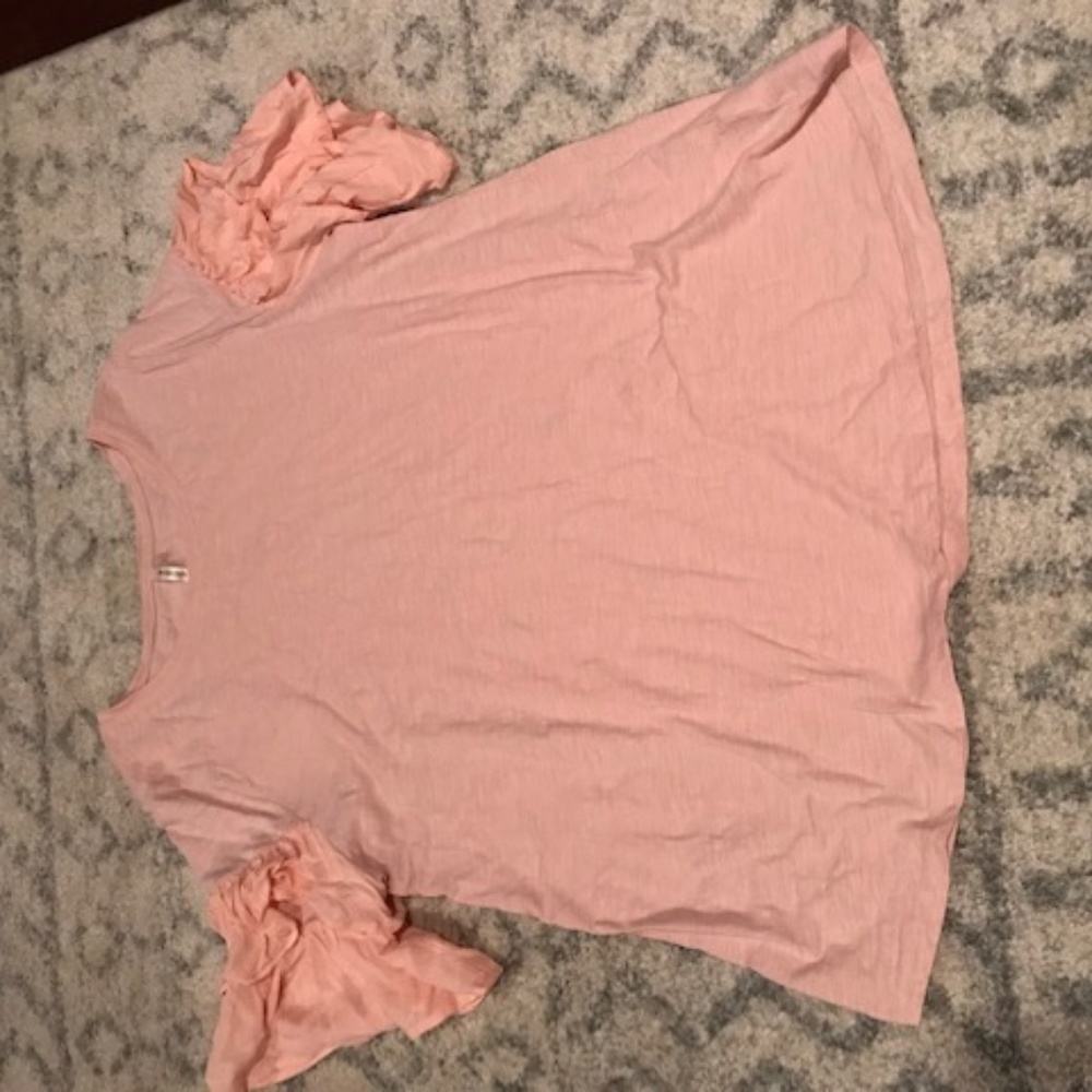 Ruffle Sleeve Top